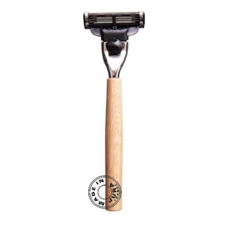 Rasoir durable en bois de chêne du Jura - Caliquo