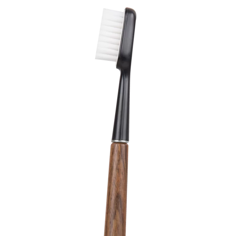 Brosse à dents rechargeable en bois de noyer Caliquo