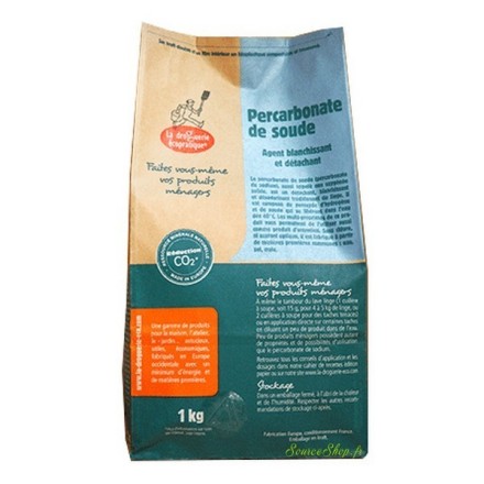 Percarbonate de soude - 1Kg - La Droguerie Ecologique