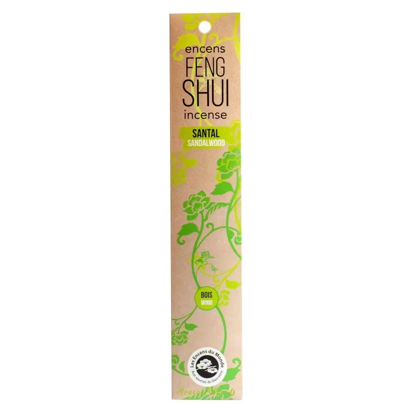 Encens Feng Shui - Santal - Elément bois