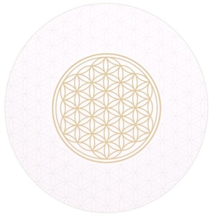Lot de 6 Sous verres Fleur de Vie