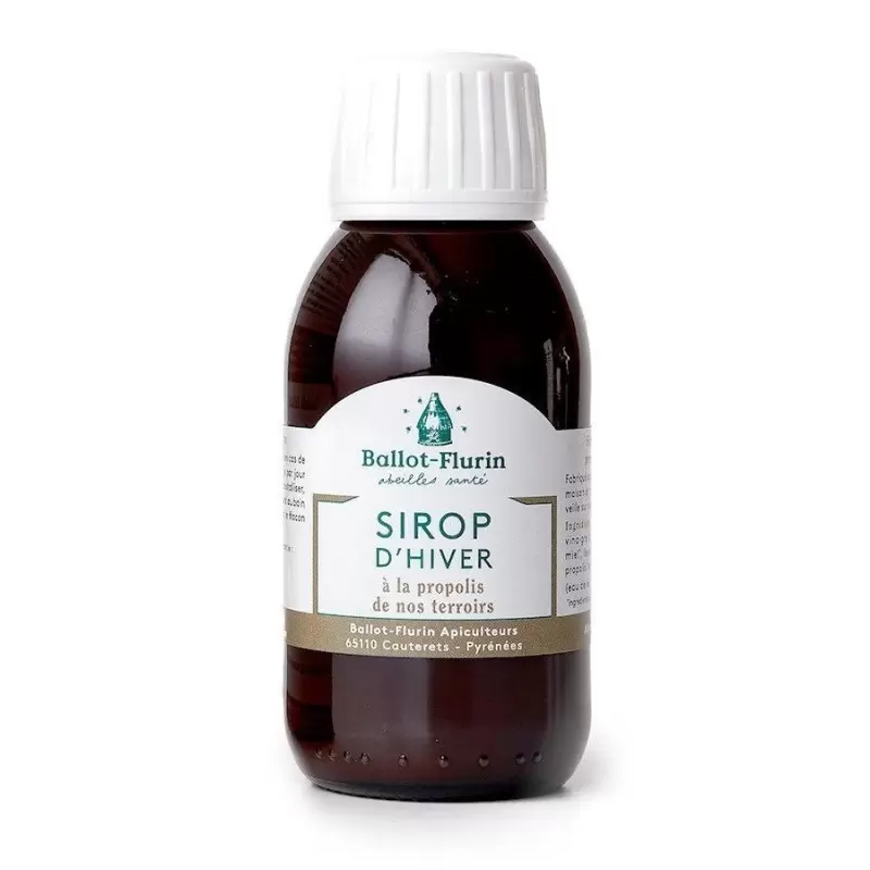 Sirop d'hiver Bio à la Propolis noire | Ballot Flurin