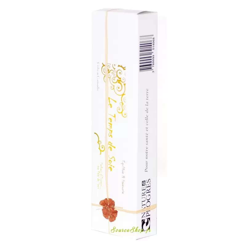 Encens BIO faits main Le Temps de Soie - Equilibre & harmonie - Parfums d'Encens