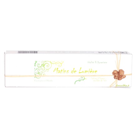 Encens BIO faits main Matins de Lumière - Vitalité & dynamisme - Parfums d'Encens