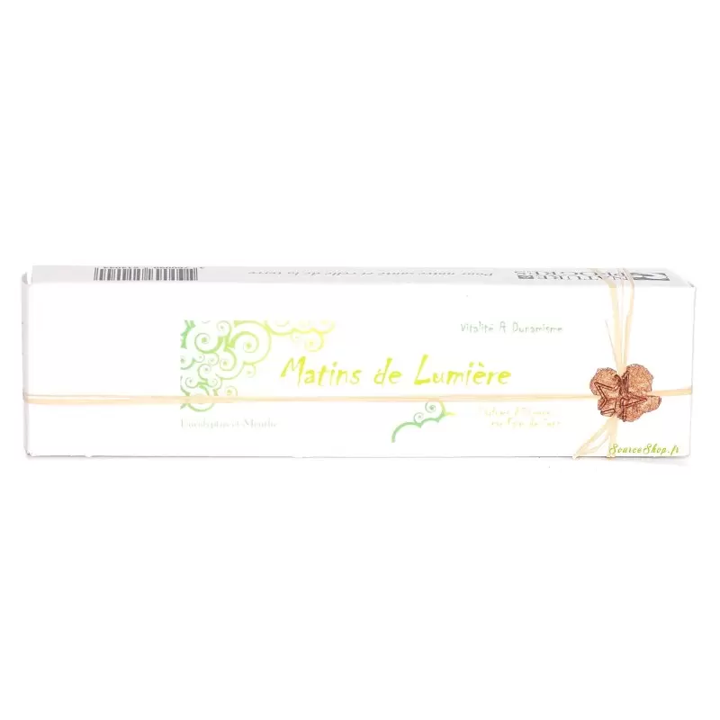 Encens BIO faits main Matins de Lumière - Vitalité & dynamisme - Parfums d'Encens
