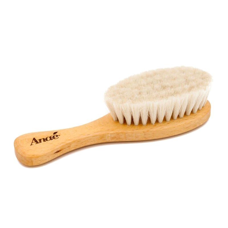 Brosse à cheveux bébé - Poils de chèvre - 13cm - Anaé