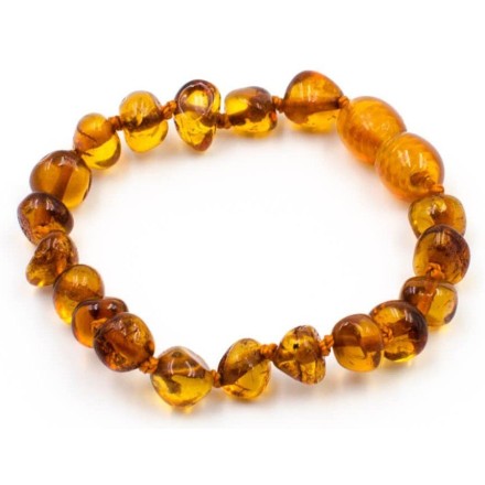 Bracelet Ambre bébé - Artisanal - 123Ambre