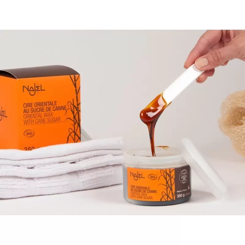 Cire orientale BIO au sucre de canne - 350g - Najel
