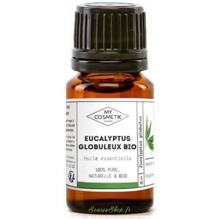 Huile essentielle d'Eucalyptus globuleux BIO - MyCosmetik