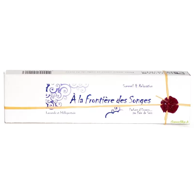 Encens BIO faits main A la frontière des songes - Sommeil & Relaxation - Parfums d'Encens