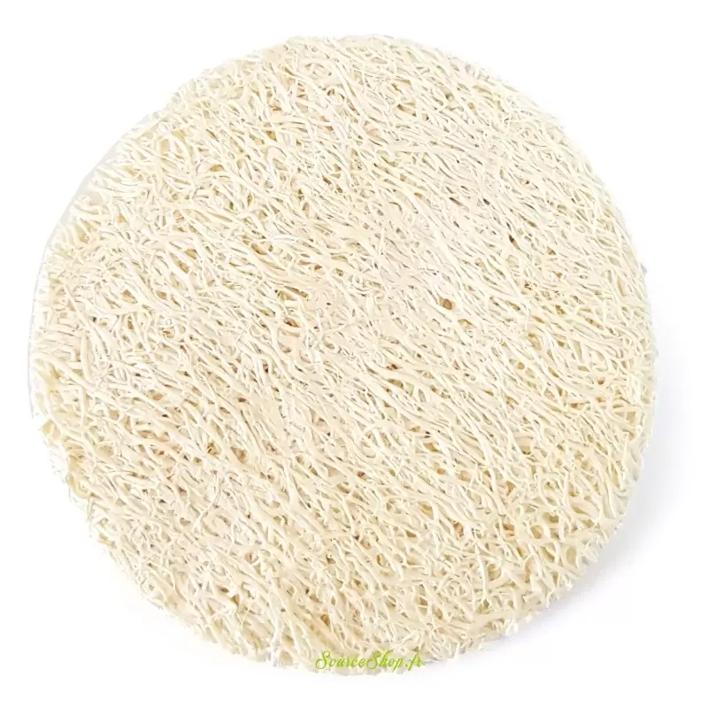 Mini Loofah rond naturel