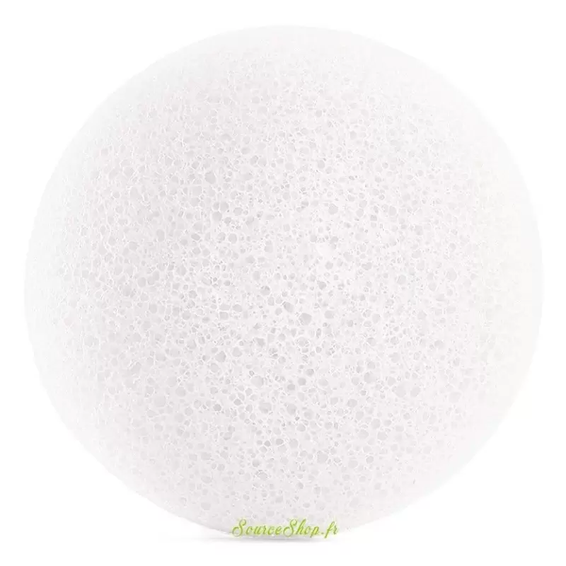 Eponge Konjac visage 100% pure - Naturelle & Biodégradable