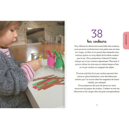 100 activités d'éveil Montessori - dès 18 mois - Nathan