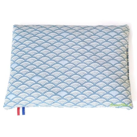 Coussin bouillotte sèche de noyaux de cerises - Artisanal & Français - BIO