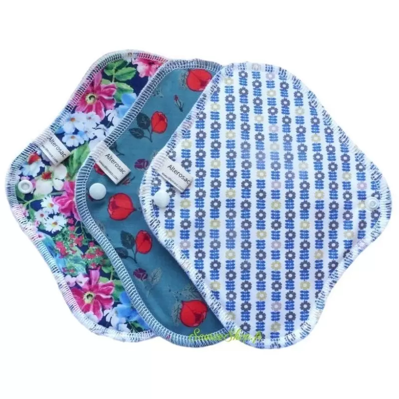 Serviette hygiénique de jour BIO taille M - Alterosac