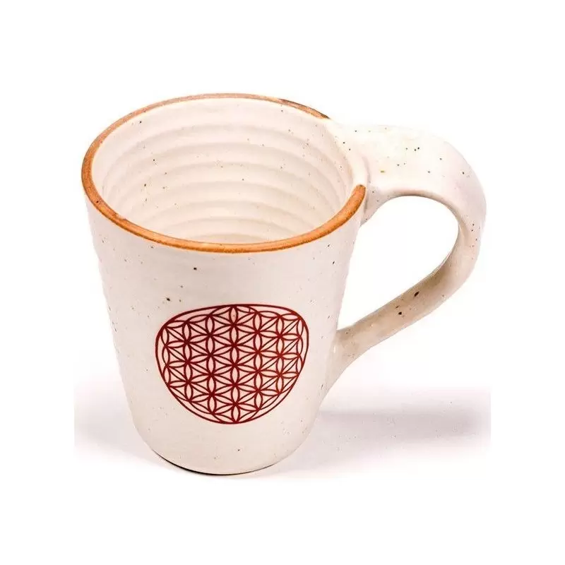Mug en céramique Fleur de Vie - 350ml