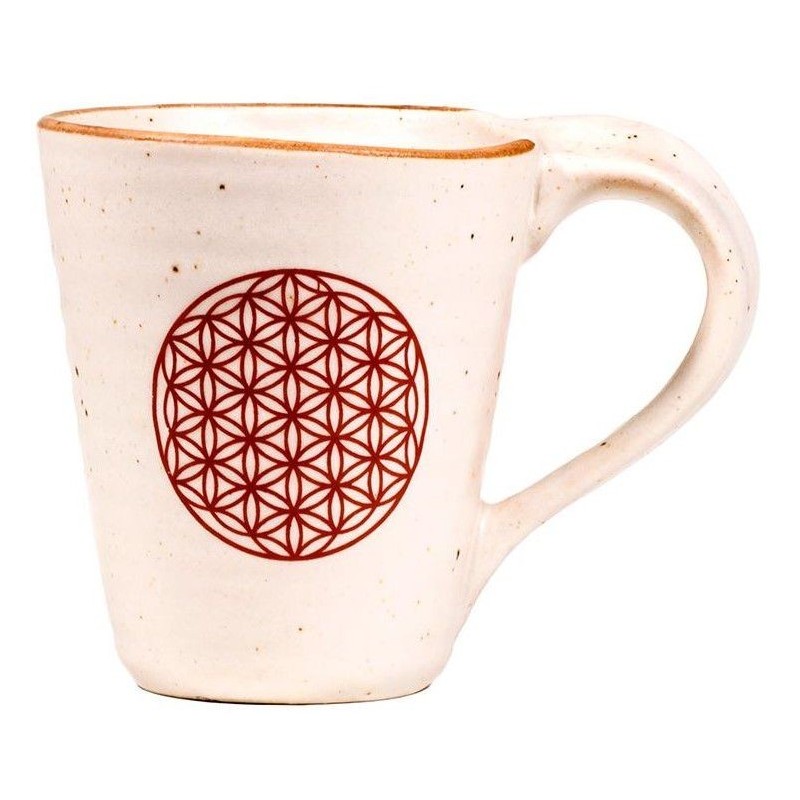 Mug en céramique Fleur de Vie - 350ml