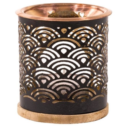 Brûleur encens & huiles essentielles - Vague japonaise - Aromafume