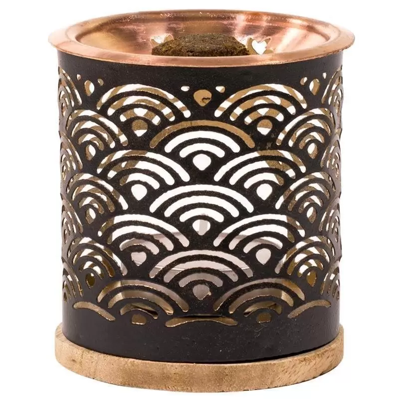 Brûleur encens & huiles essentielles - Vague japonaise - Aromafume