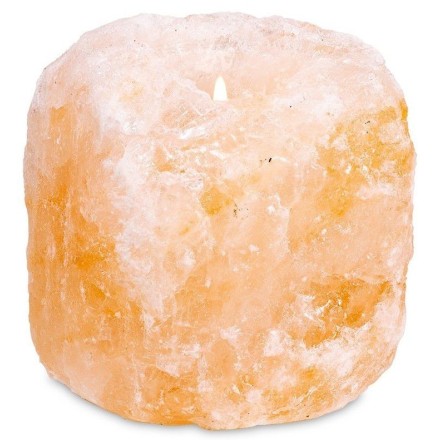 Bougeoir en cristal de sel - 800g à 1200g