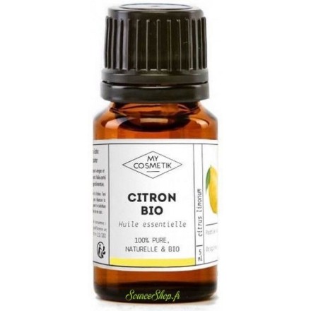 Huile essentielle de citron BIO - MyCosmetik