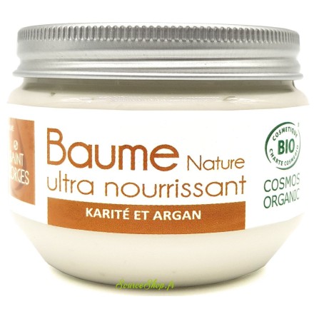 Baume ultra-nourrissant BIO au karité & argan - sans huiles essentielles - Le Prieuré de Saint-Georges