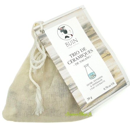 Trio de billes céramiques filtrantes Nagano - Purificatrices d'eau