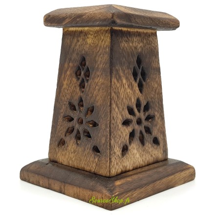 Brûleur d'encens en bois - Format mini