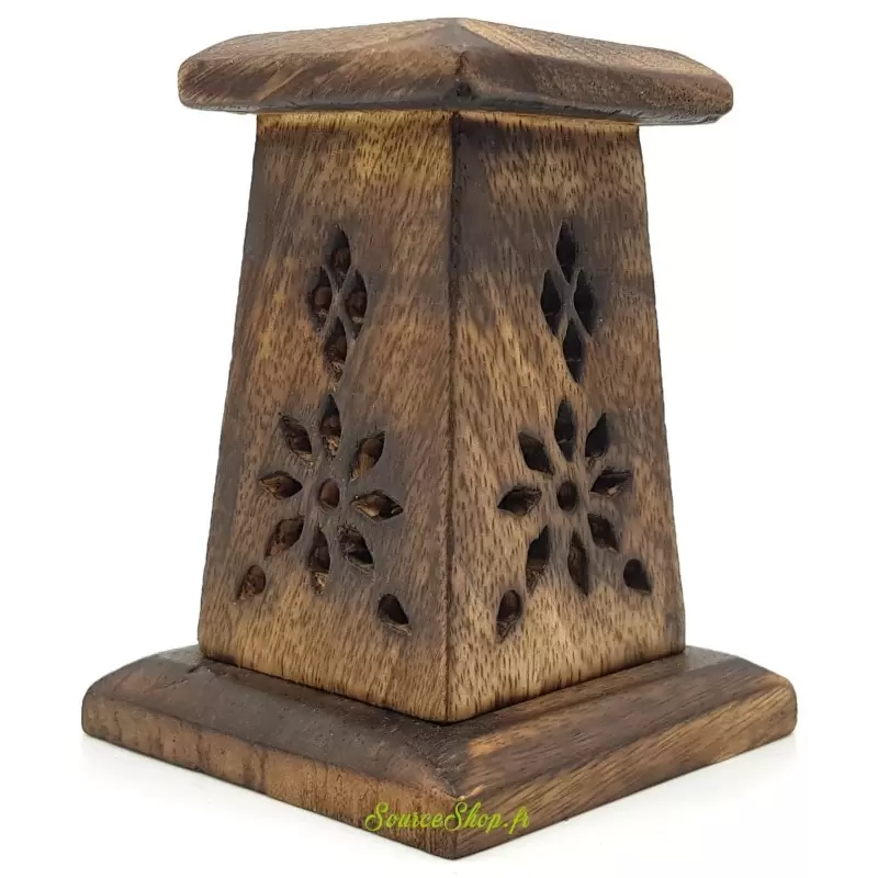 Brûleur d'encens en bois - Format mini