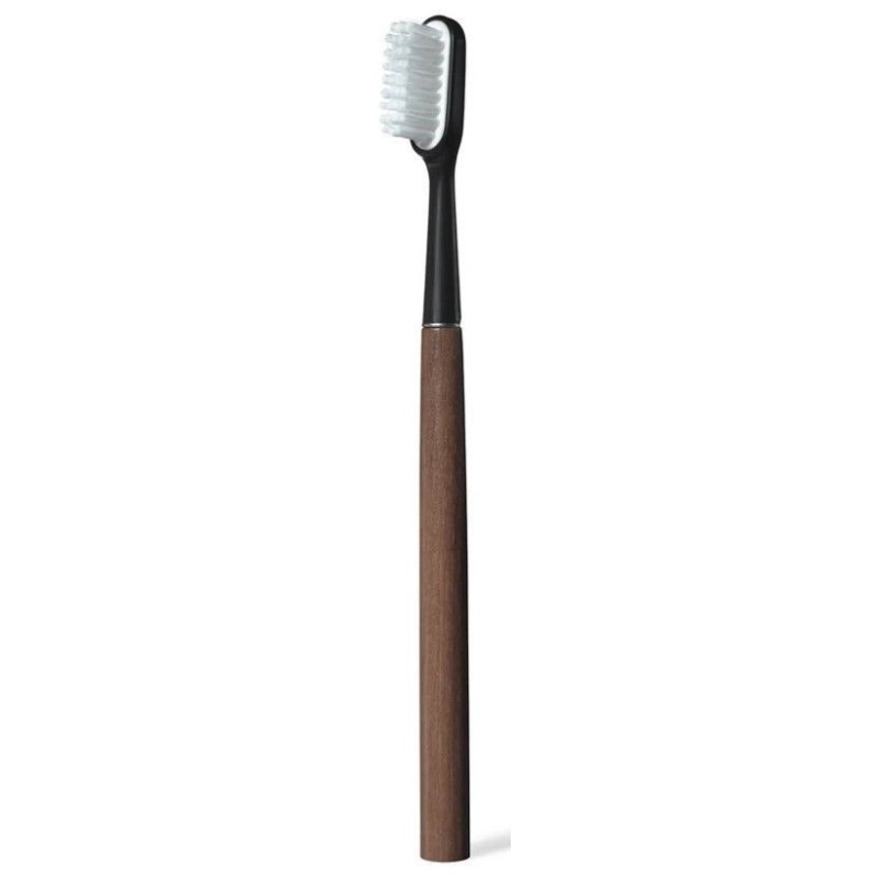 Brosse à dents rechargeable en bois de noyer Caliquo