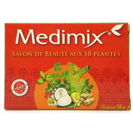 Savon ayurvédique Medimix aux 18 plantes - 125g - Kerala Nature