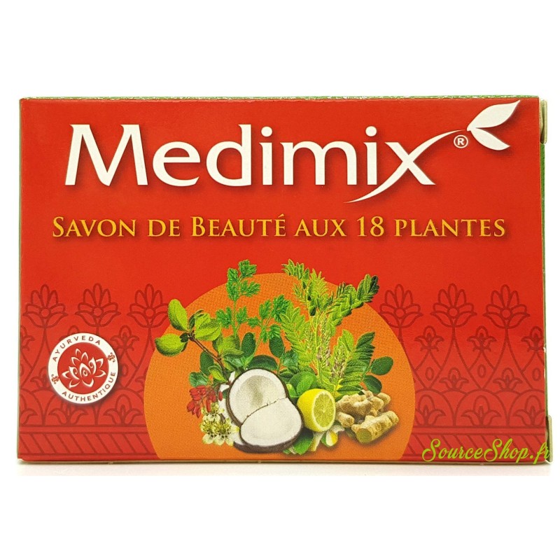 Savon ayurvédique Medimix aux 18 plantes - 125g - Kerala Nature