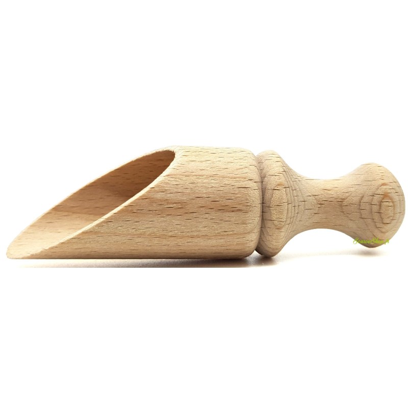 Cuillère à sel & épices en hêtre du Jura - Artisanal & Local