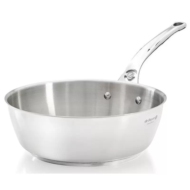 Sauteuse bombée Milady en inox - De Buyer