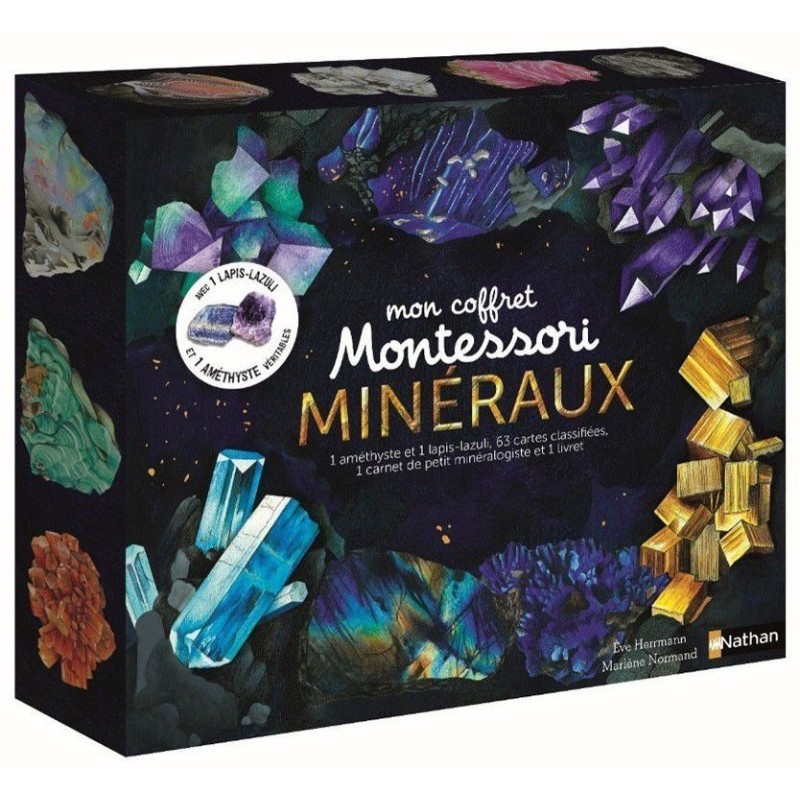 Mon coffret Montessori des minéraux