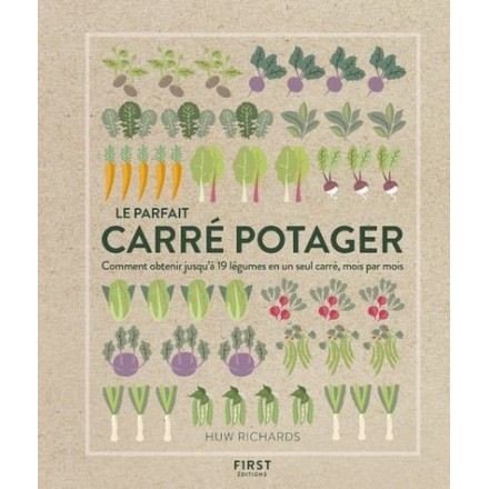 Le parfait carré potager : comment obtenir jusqu'à 19 légumes en un seul carré, mois par mois