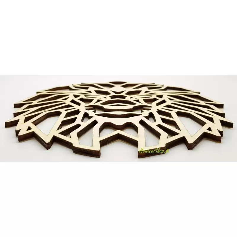 Lion origami en bois - Artisanal & Français