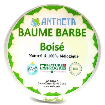 Baume soin barbe - Boisé - 50g - Antheya