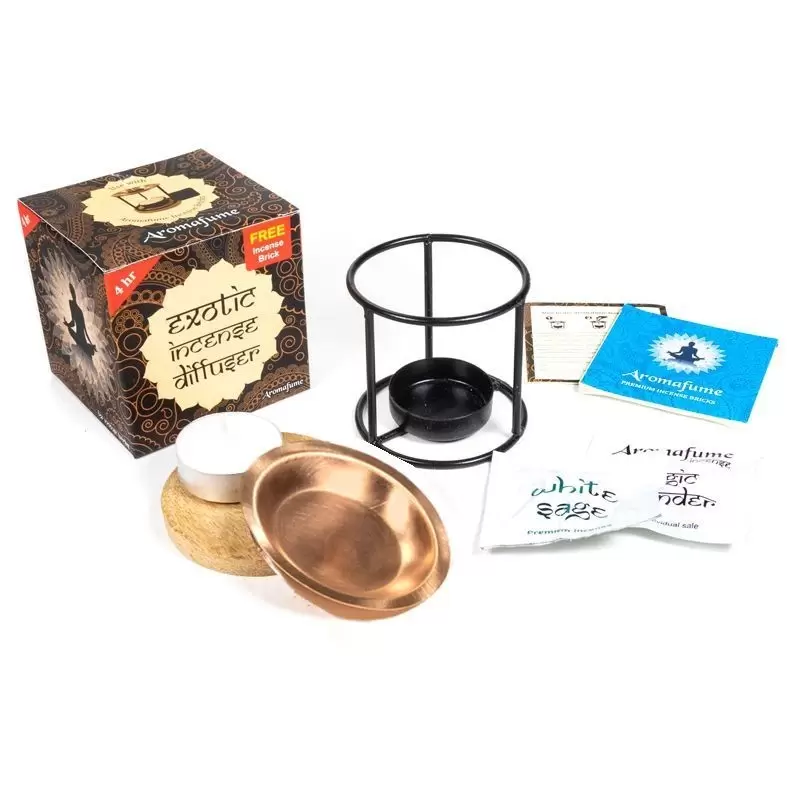 Brûleur encens & huiles essentielles - minimaliste