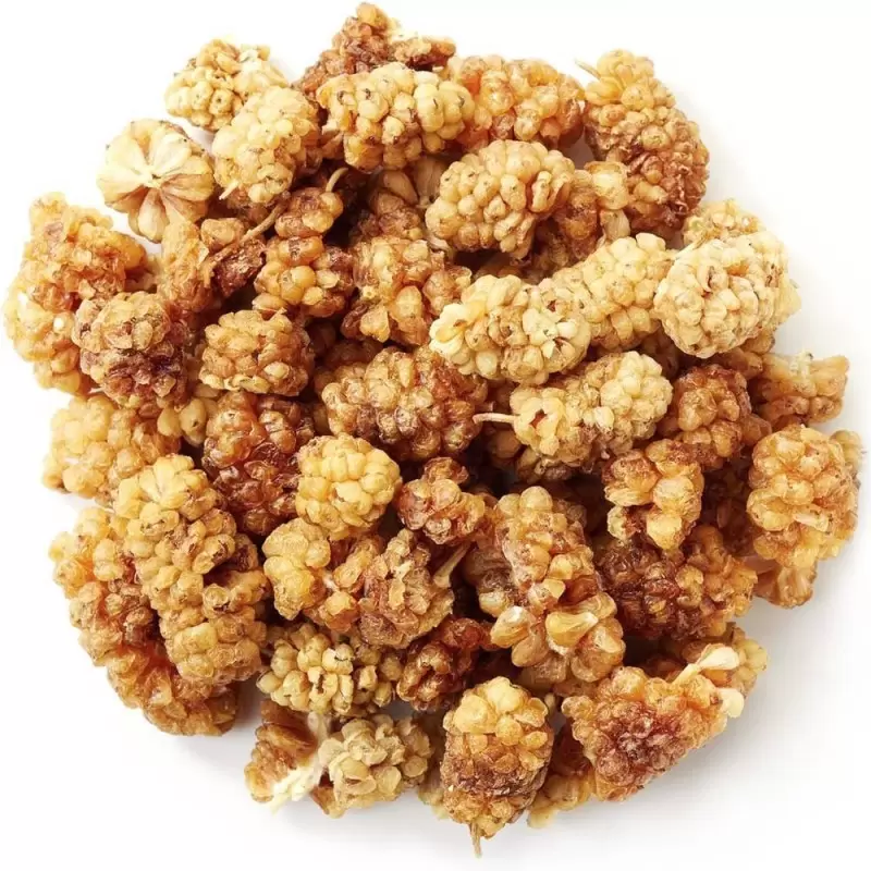 Mûres blanches séchées BIO en vrac - Mulberries