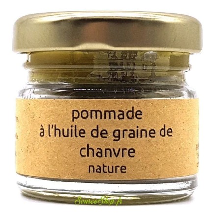 Pommade pure chanvre BIO artisanale - 20g - Canna d'Oc