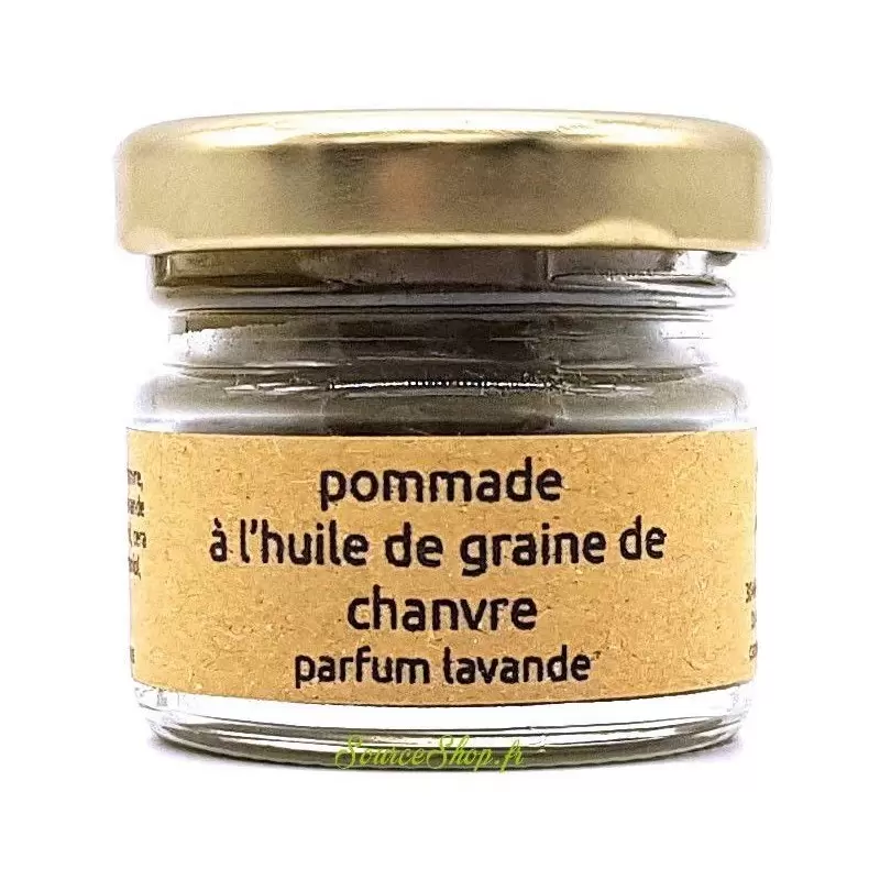 Pommade chanvre BIO à la lavande artisanale - 20g - Canna d'Oc