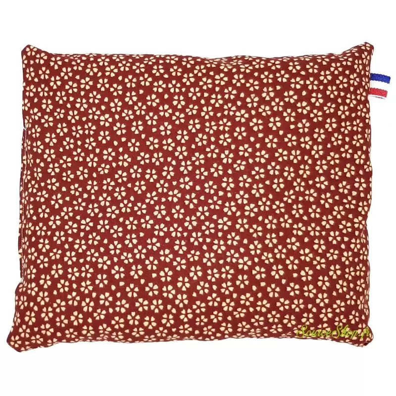 Coussin bouillotte sèche de noyaux de cerises - Artisanal & Français - BIO
