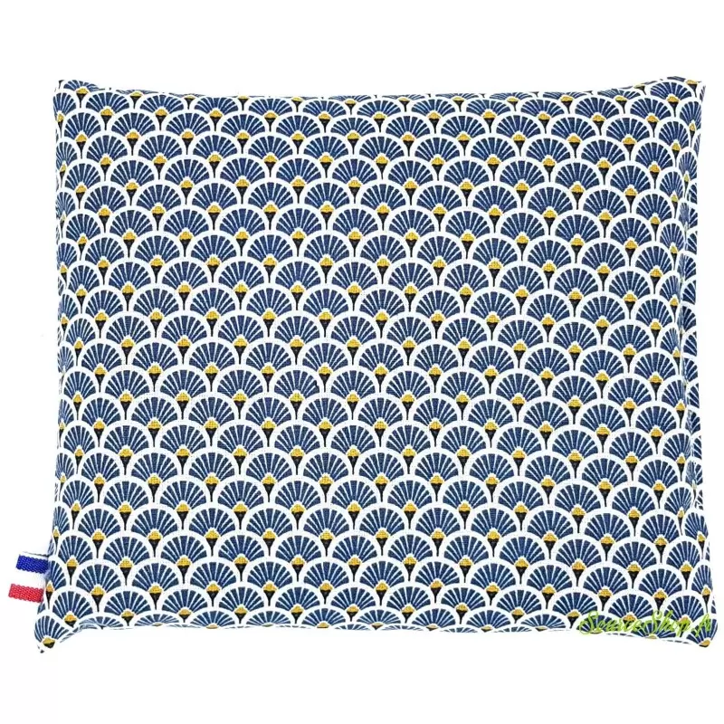 Coussin bouillotte sèche de noyaux de cerises - Artisanal & Français - BIO