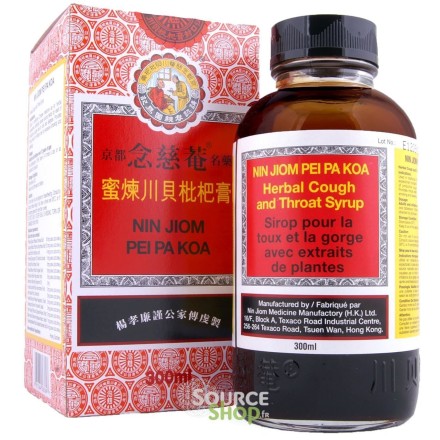Sirop Nin Jiom Pei Pa Koa contre la toux - 150ml ou 300ml