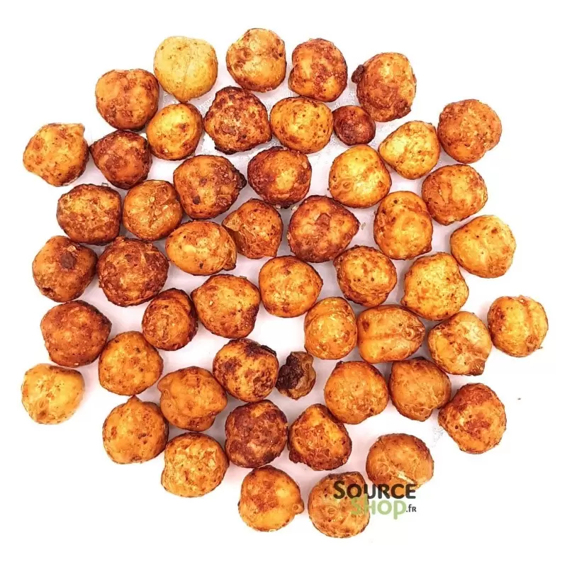 Pois chiches grillés BIO au curry en vrac