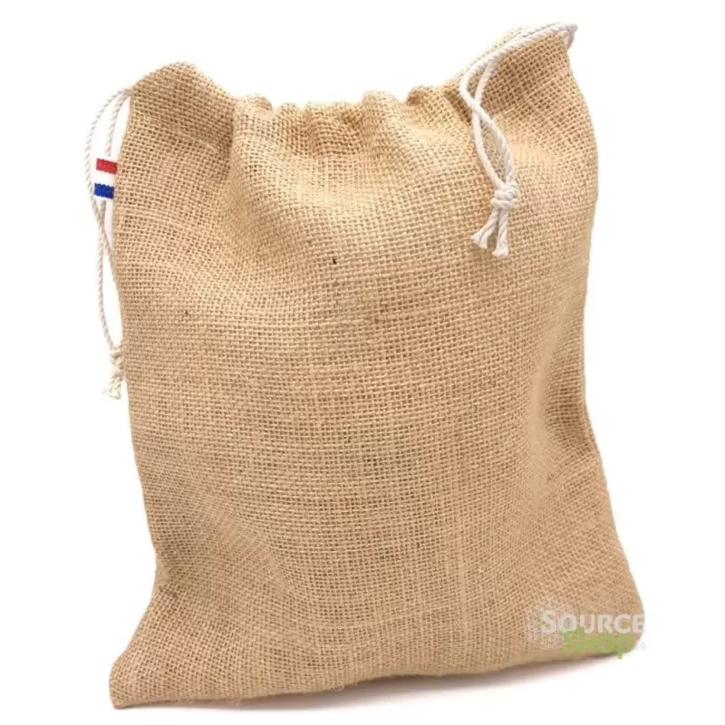 Sac en jute BIO réutilisable - Artisanal & Français - Source Shop