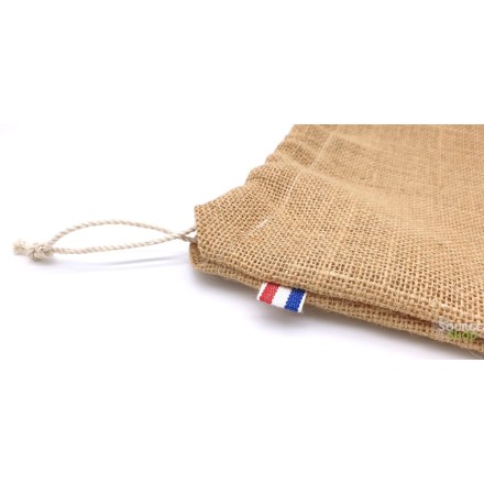 Sac en jute BIO réutilisable - Artisanal & Français - Source Shop