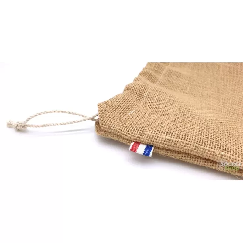 Sac en jute BIO réutilisable - Artisanal & Français - Source Shop