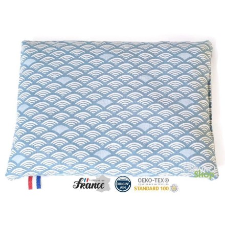 Coussin bouillotte sèche de noyaux de cerises - Artisanal & Français - BIO